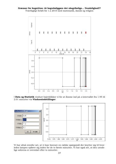 MATEMATIK OG UENDELIGHED - Uvmat