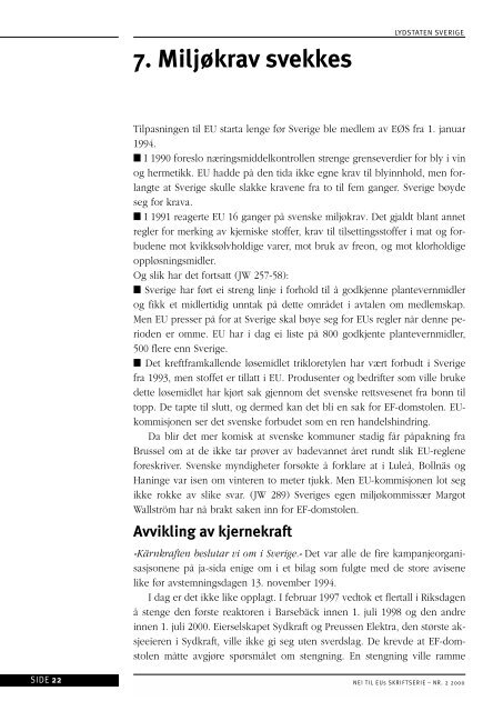 Skriftserien 2-2000.pdf - Nei til EU