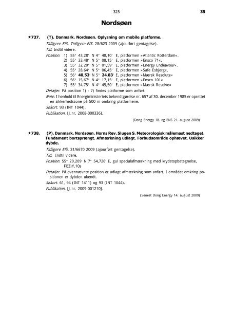 EfS A 2009 - Søfartsstyrelsen