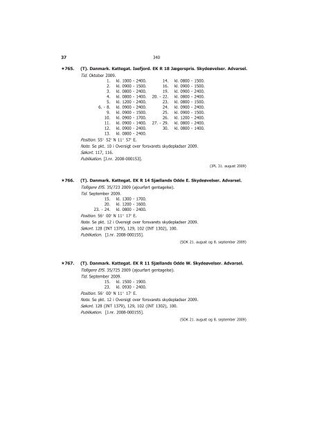 EfS A 2009 - Søfartsstyrelsen