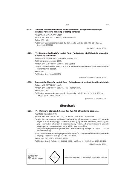 EfS A 2009 - Søfartsstyrelsen