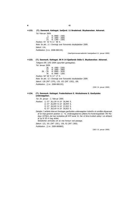 EfS A 2009 - Søfartsstyrelsen