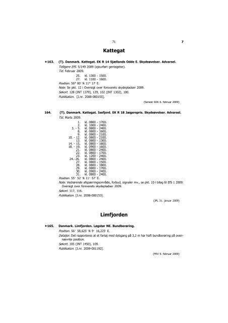 EfS A 2009 - Søfartsstyrelsen