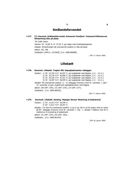 EfS A 2009 - Søfartsstyrelsen