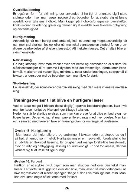 Materiale om studieteknik - Thisted Gymnasium og HF-Kursus