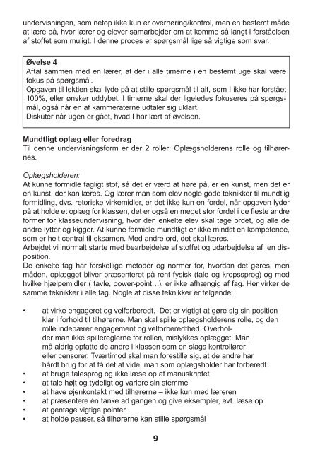 Materiale om studieteknik - Thisted Gymnasium og HF-Kursus