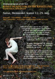 Fuldt program på dansk (pdf) - Nordic School of Butoh