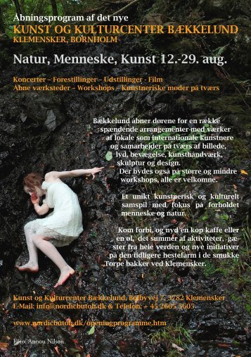 Fuldt program på dansk (pdf) - Nordic School of Butoh