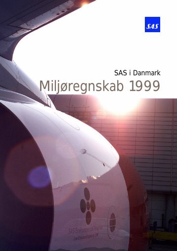 Miljøregnskab 1999 - SAS Group