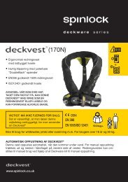 Spinlock Deckvest - Columbus Marine