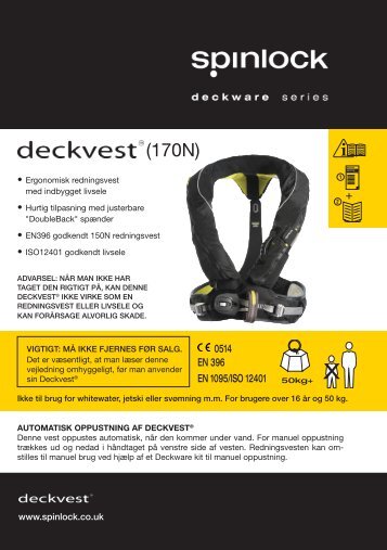 Spinlock Deckvest - Columbus Marine