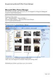 Microsoft Office Picture Manager brugsanvisning (pdf fil)