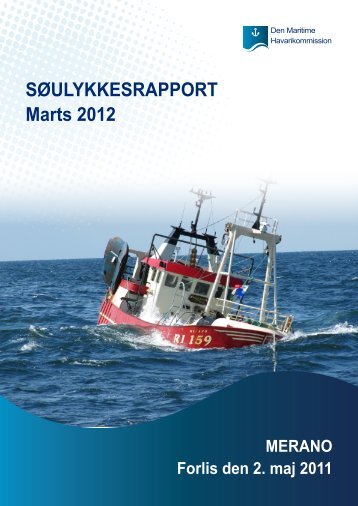 SØULYKKESRAPPORT Marts 2012 - Den Maritime Havarikommission