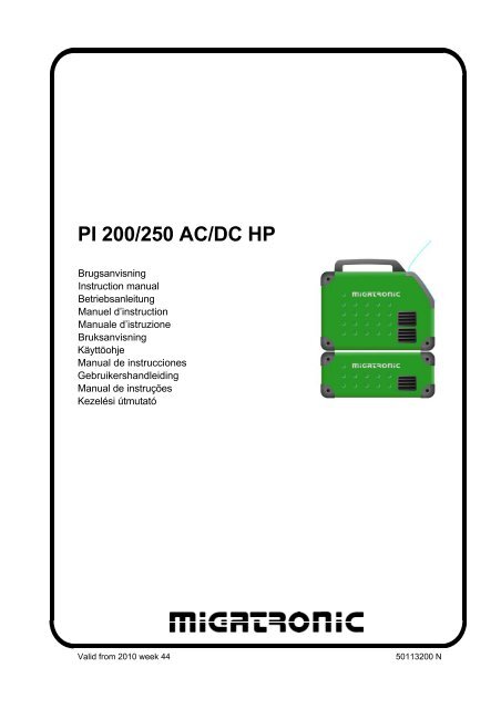 PI 200/250 AC/DC HP