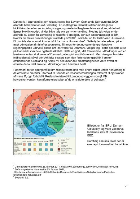 Danske sikkerhedspolitiske udfordringer i Arktis - Forsvarsakademiet