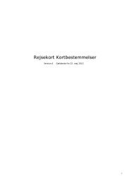 Rejsekort kortbestemmelser (gældende fra 22-05-2013)