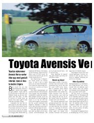 Toyota Avensis Verso - BilNorge.no