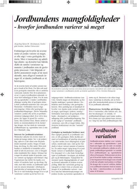 Artiklen er en pdf-fil på 829 kb - GeologiskNyt