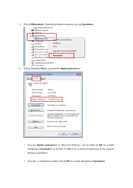 Klik her for at kontrollere scannerdriveren - Brother Solutions Center