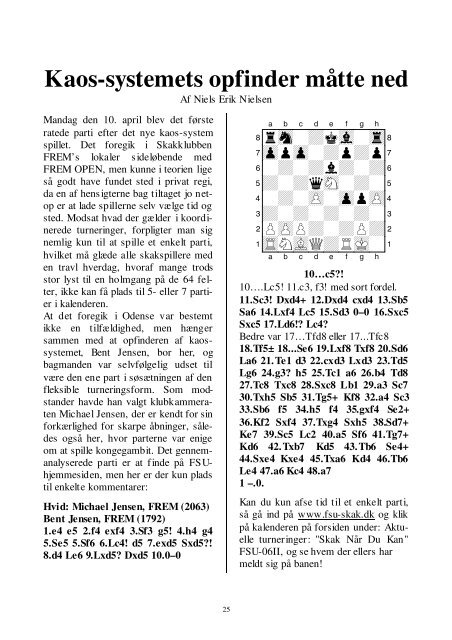 Nyt fra 3. hovedkreds NR. 5 16. Juni 2006 33. Årgang - DSU 3 ...