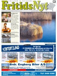 Brdr. Engberg Biler A/S - Fritidsnyt