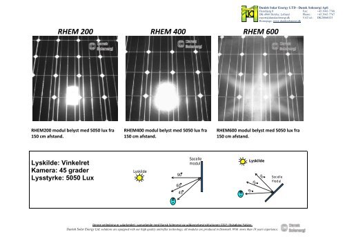 REFLEKTIONER fra solceller - Dansk Solenergi RI