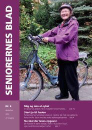 Seniorernes Blad nr. 6 2012 - Pensionisternes Samvirke