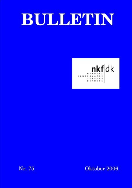 download pdf: 0,5 mb - Nordisk Konservatorforbund Danmark
