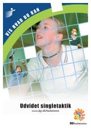 Udvidet singletaktik - Lunderskov Badminton Klub