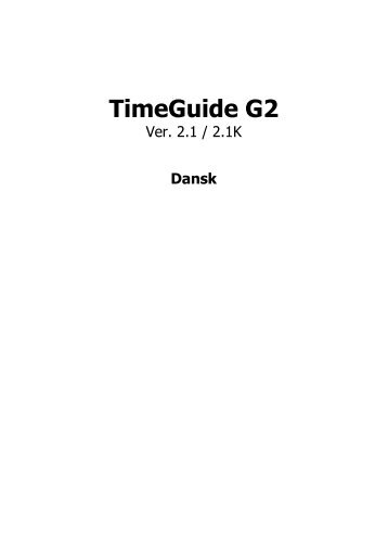 TimeGuide G2