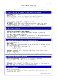 Sikkerhedsdatablad - BI-RO A/S