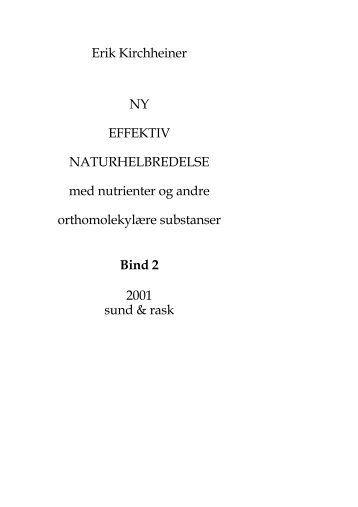 Effektiv Naturhelbredelse Bind 2 - MayDay