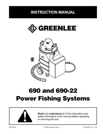 690 and 690-22 Power Fishing Systems - Platt Electric Supply