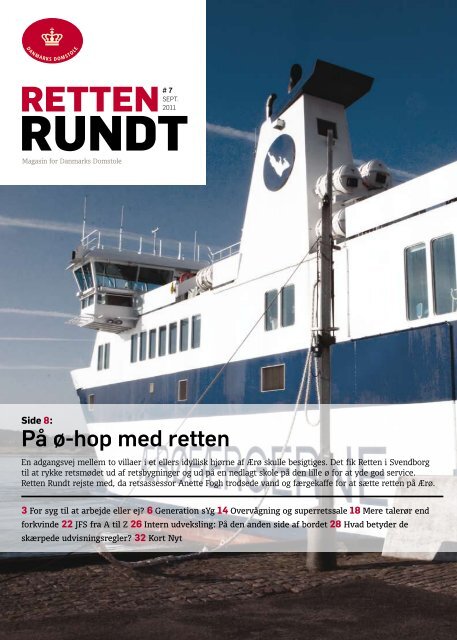 På ø-hop med retten - Domstolene