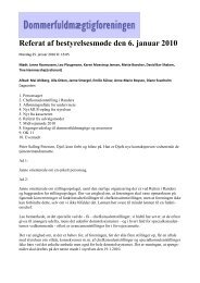 Referat af bestyrelsesmøde den 6. januar 2010