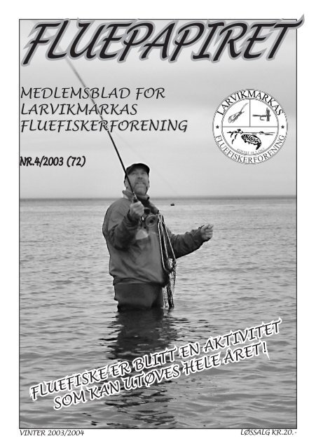 Fluepapiret Nr72 - Larvikmarkas Fluefiskerforening
