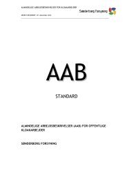 Almindelige Arbejdsbeskrivelser AAB 7dec2012 - Sønderborg ...