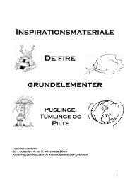 Inspirationsmateriale D e f ire g ru nd elementer - FDF Landsdel 1