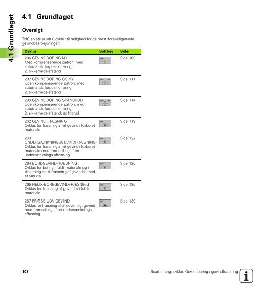 iTNC 530 Cycle programming (SW 340 49x-07, 606 ... - heidenhain