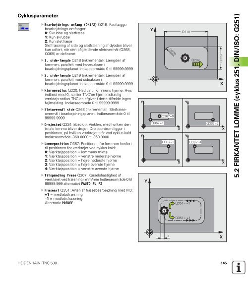 iTNC 530 Cycle programming (SW 340 49x-07, 606 ... - heidenhain