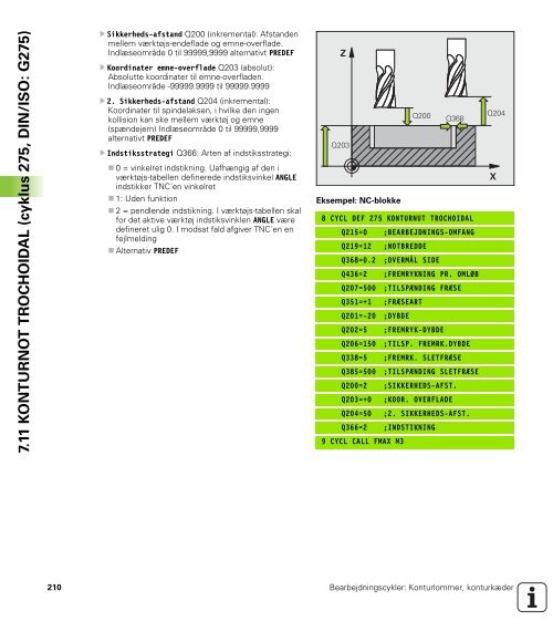 iTNC 530 Cycle programming (SW 340 49x-07, 606 ... - heidenhain