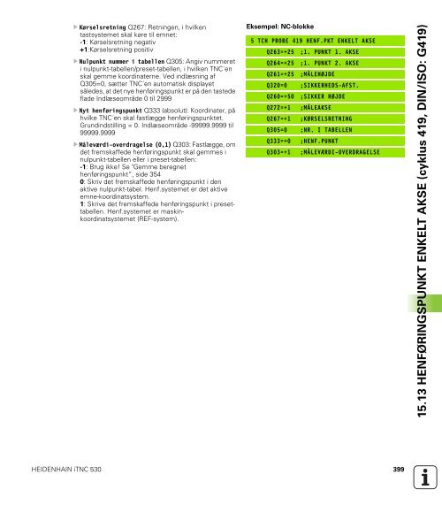 iTNC 530 Cycle programming (SW 340 49x-07, 606 ... - heidenhain