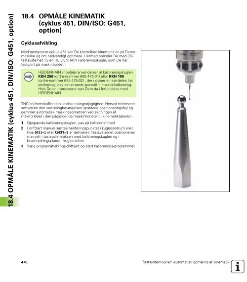 iTNC 530 Cycle programming (SW 340 49x-07, 606 ... - heidenhain