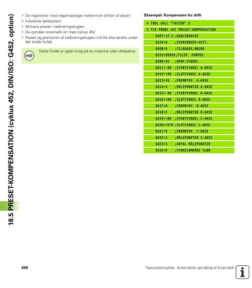 iTNC 530 Cycle programming (SW 340 49x-07, 606 ... - heidenhain