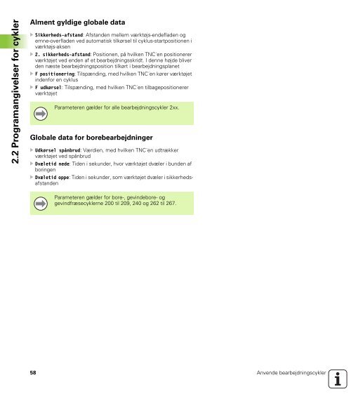 iTNC 530 Cycle programming (SW 340 49x-07, 606 ... - heidenhain