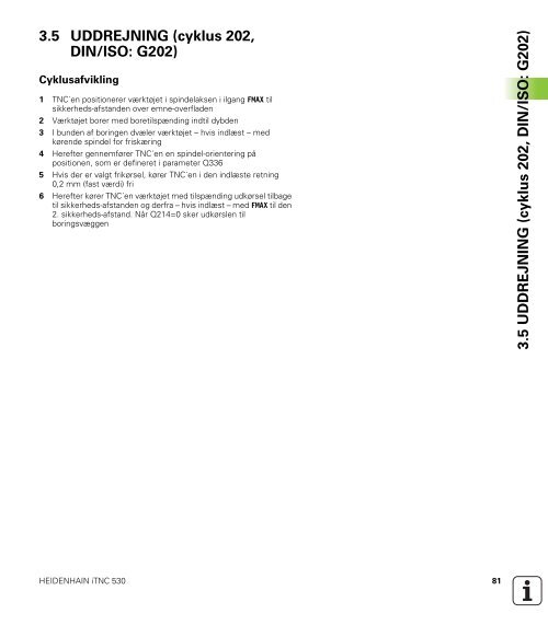 iTNC 530 Cycle programming (SW 340 49x-07, 606 ... - heidenhain