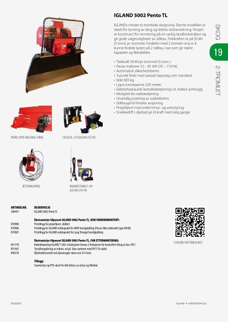 PRODUKTKATALOG - Igland AS