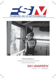 SKI-SMØREN - Faaborg Ski og Motionsklub