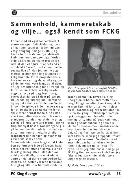 August 2006 - FC King George