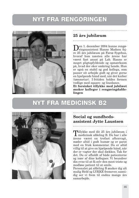 februar 2005 NY - Sygehus Himmerland